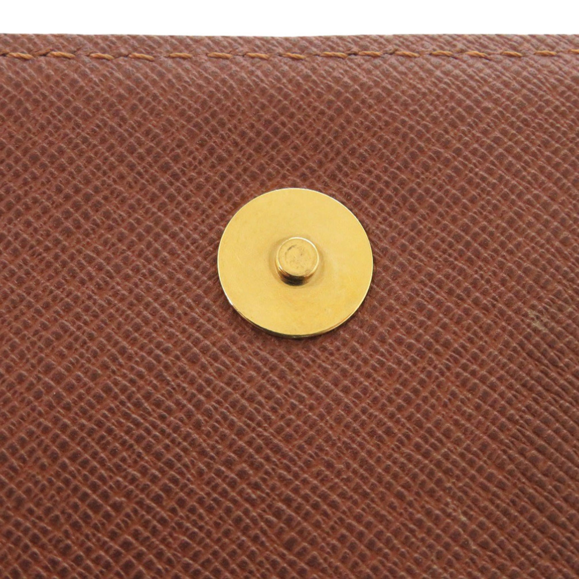 Louis Vuitton Brown Monogram Canvas Shoulder Bag