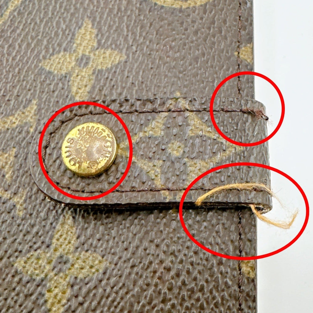 Louis Vuitton Brown Monogram Canvas Wallet