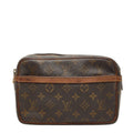 Louis Vuitton Brown Pvc Leather Briefcase