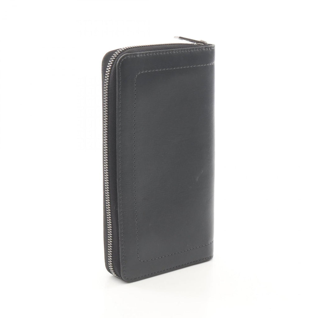 Louis Vuitton Black Leather Long Wallet