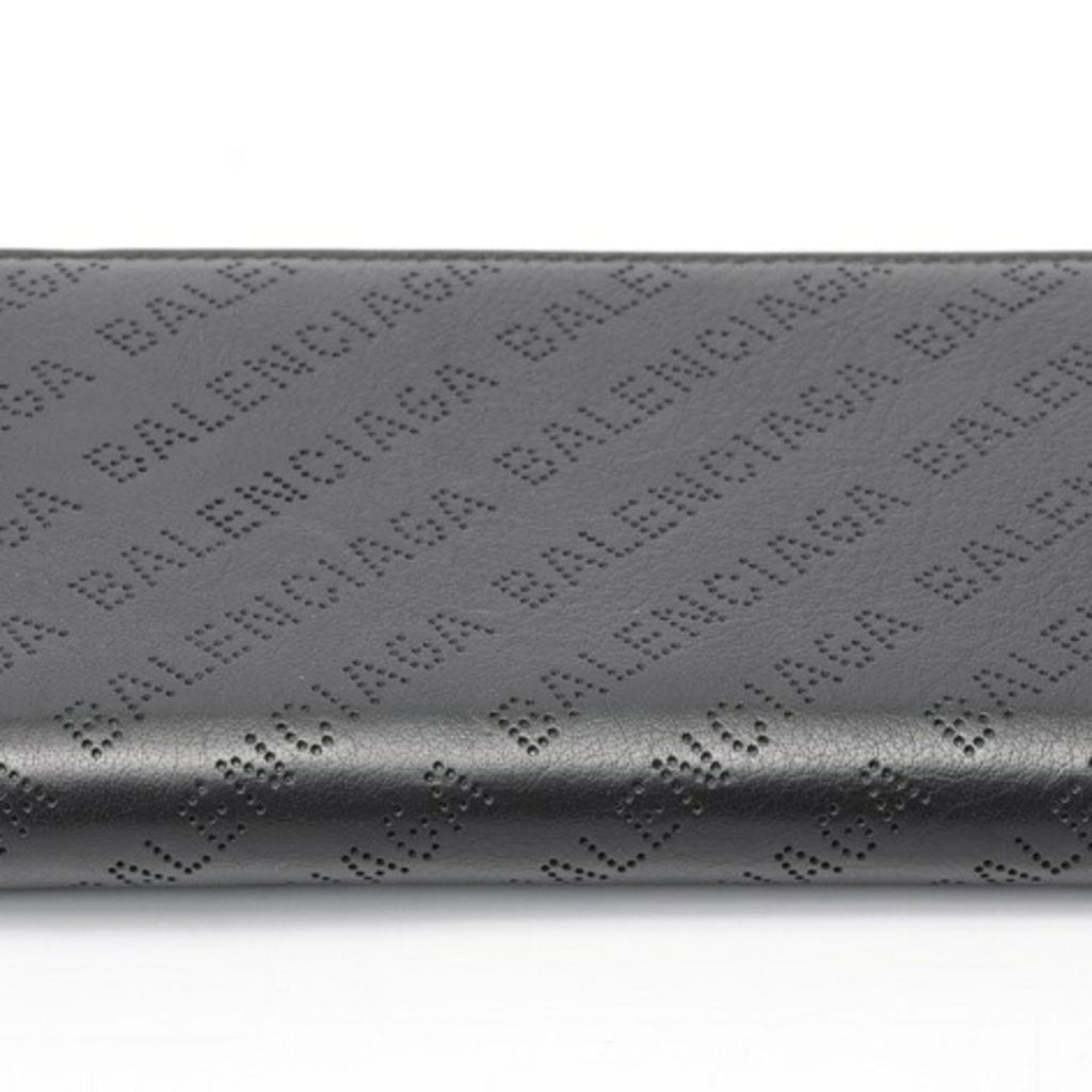 Balenciaga Black Leather Coin Purse/Coin Case