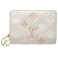 Louis Vuitton Beige Pink Leather Wallet