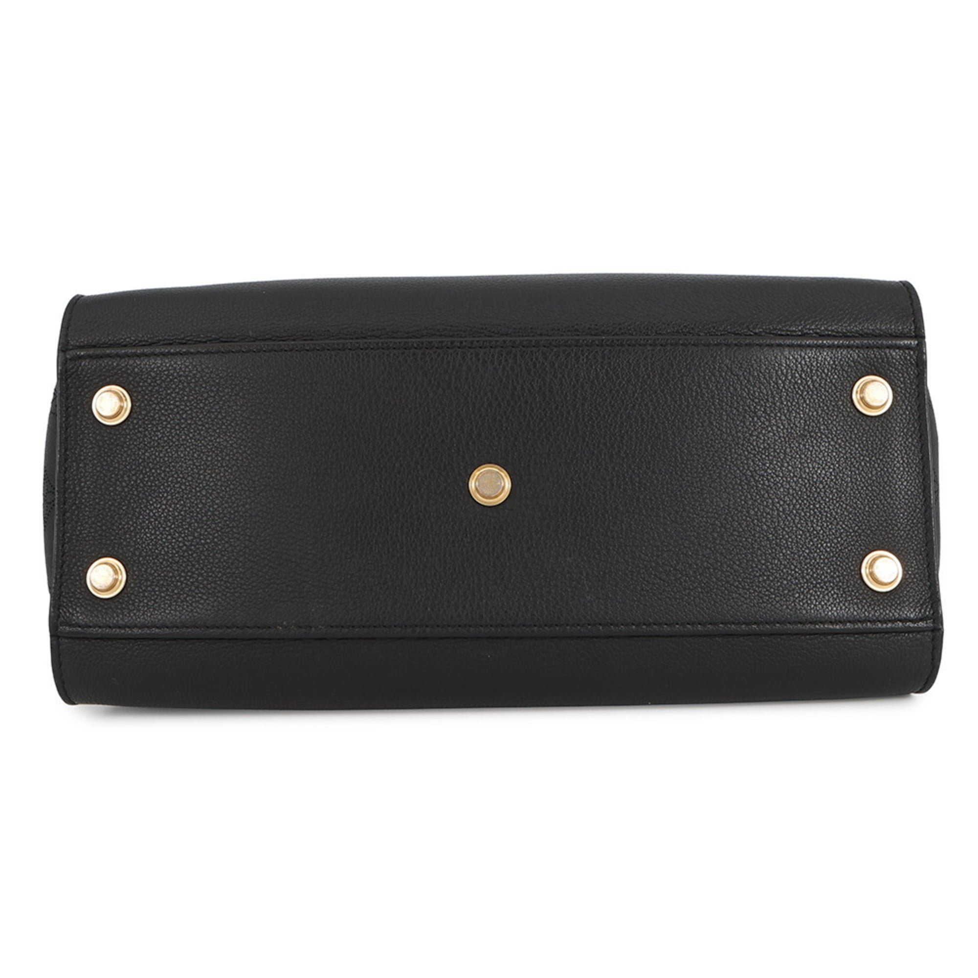 Louis Vuitton Noir Monogram Leather Handbag