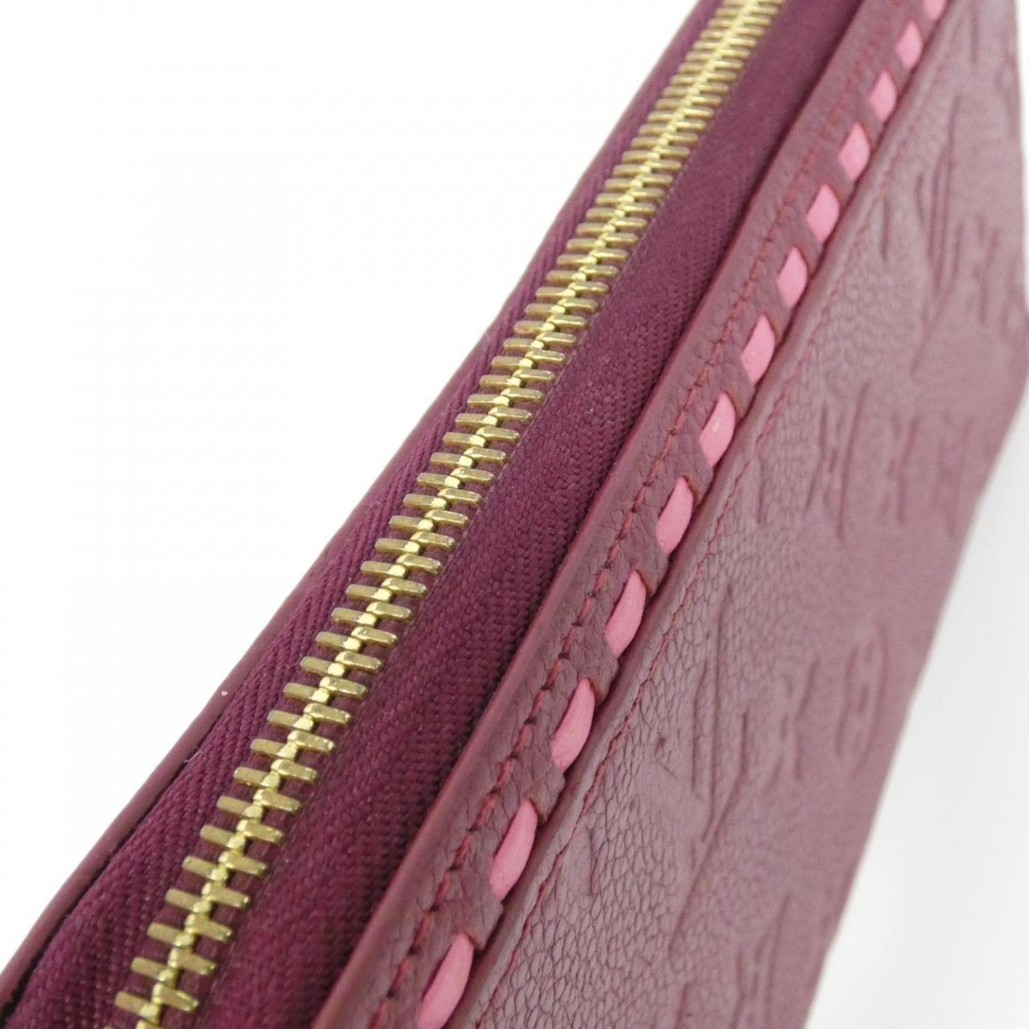 Louis Vuitton Raisin Leather Long Wallet