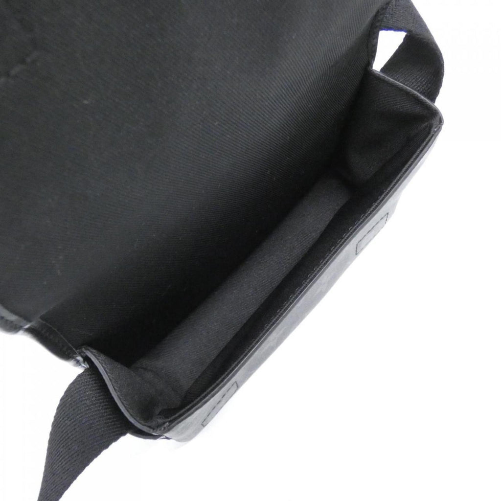 Louis Vuitton Black Coated Canvas Shoulder Bag