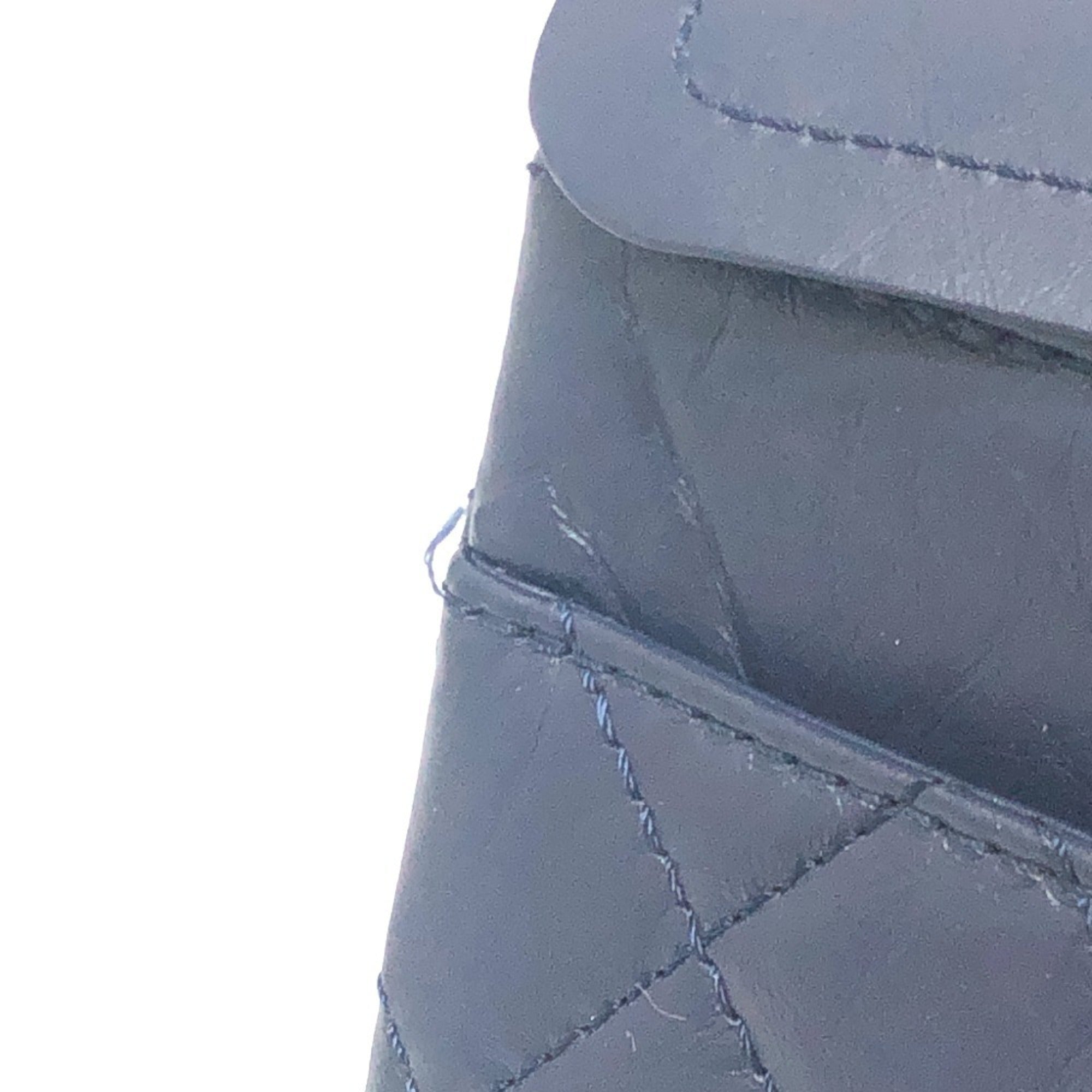 Chanel Navy Leather Shoulder Bag