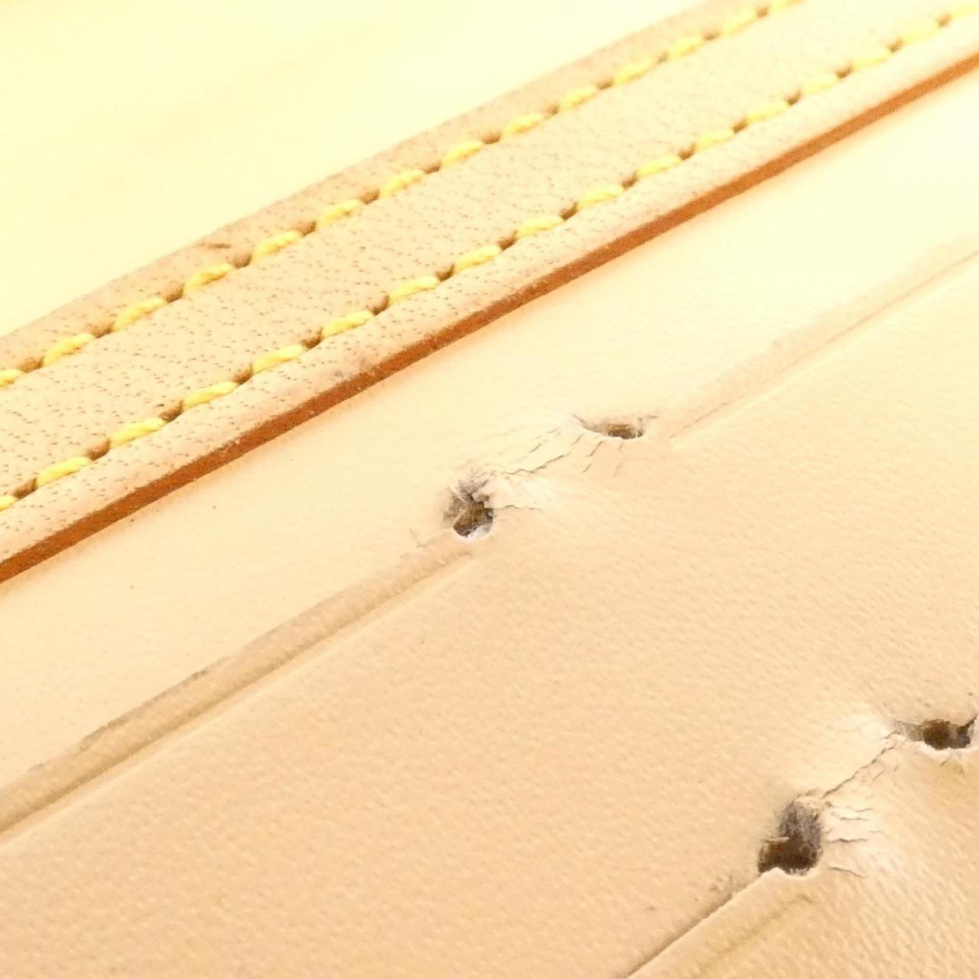 Louis Vuitton Brown Coated Canvas Long Wallet (Tri-Fold)