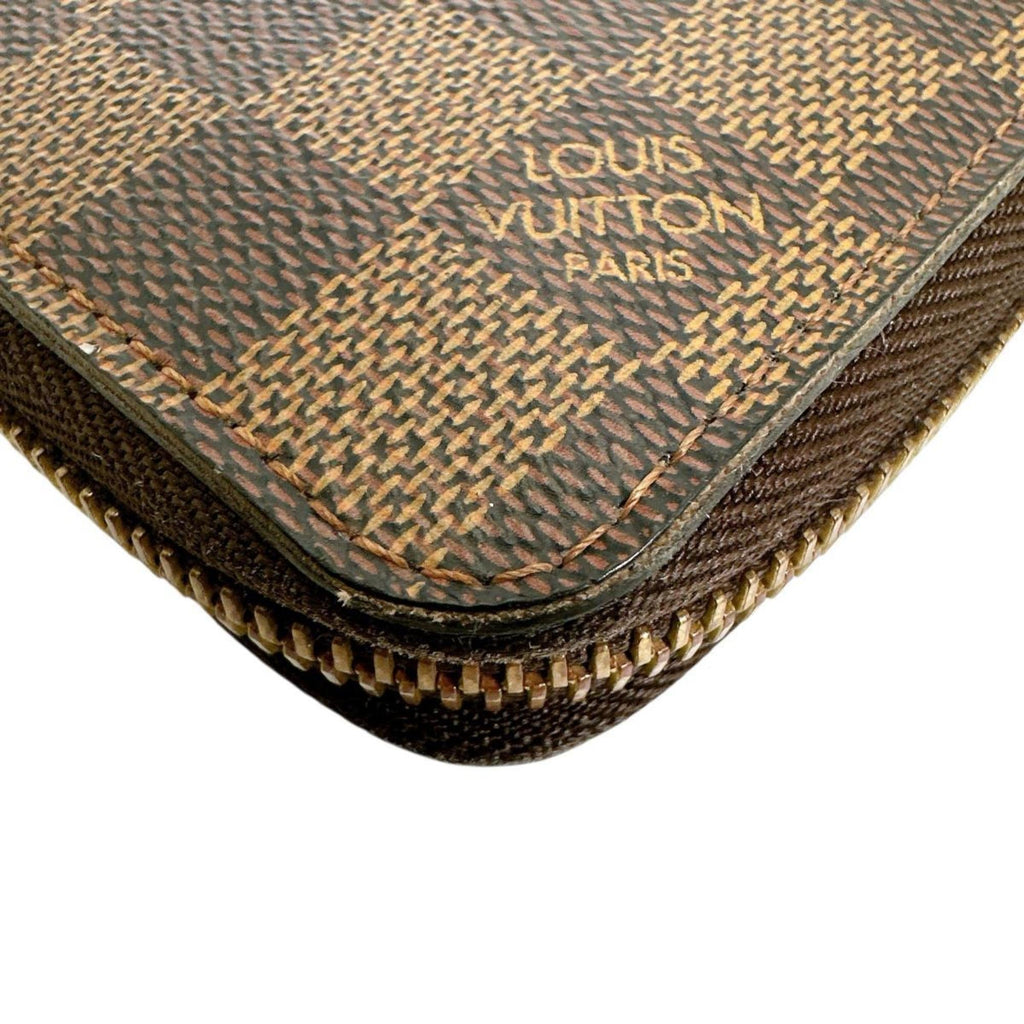 Louis Vuitton Brown Damier Canvas Damier Canvas Long Wallet