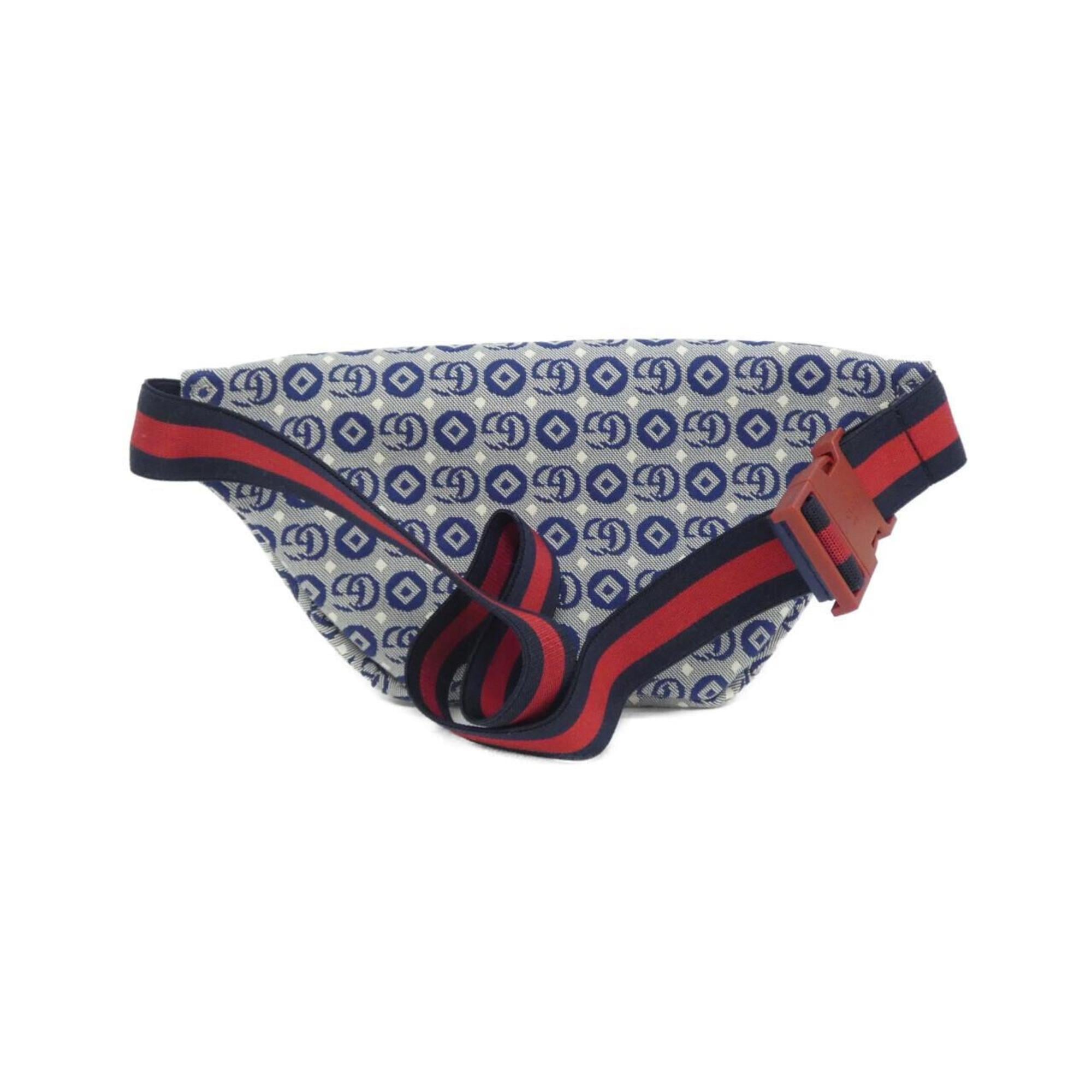 Gucci Blue White Fanny Pack (Pre-Owned)