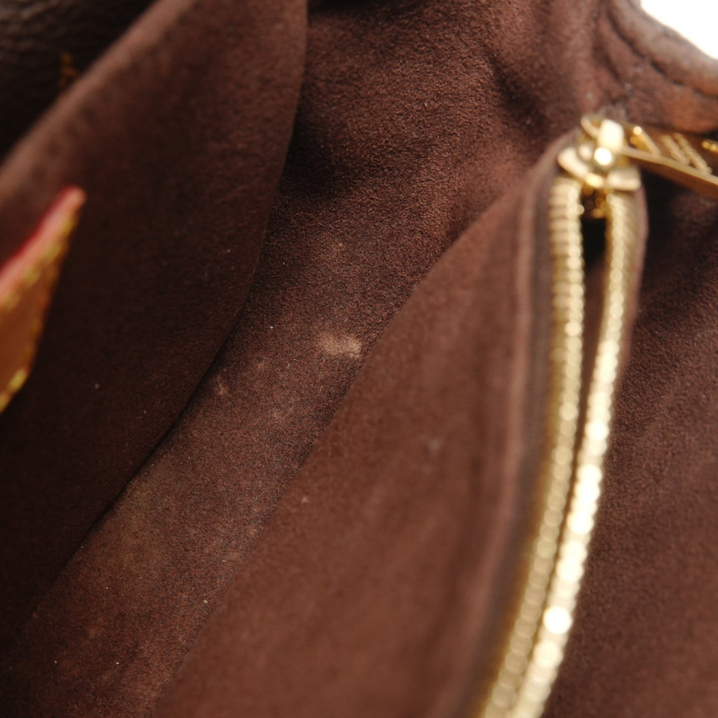 Louis Vuitton Brown Monogram Pochette Shoulder Bag