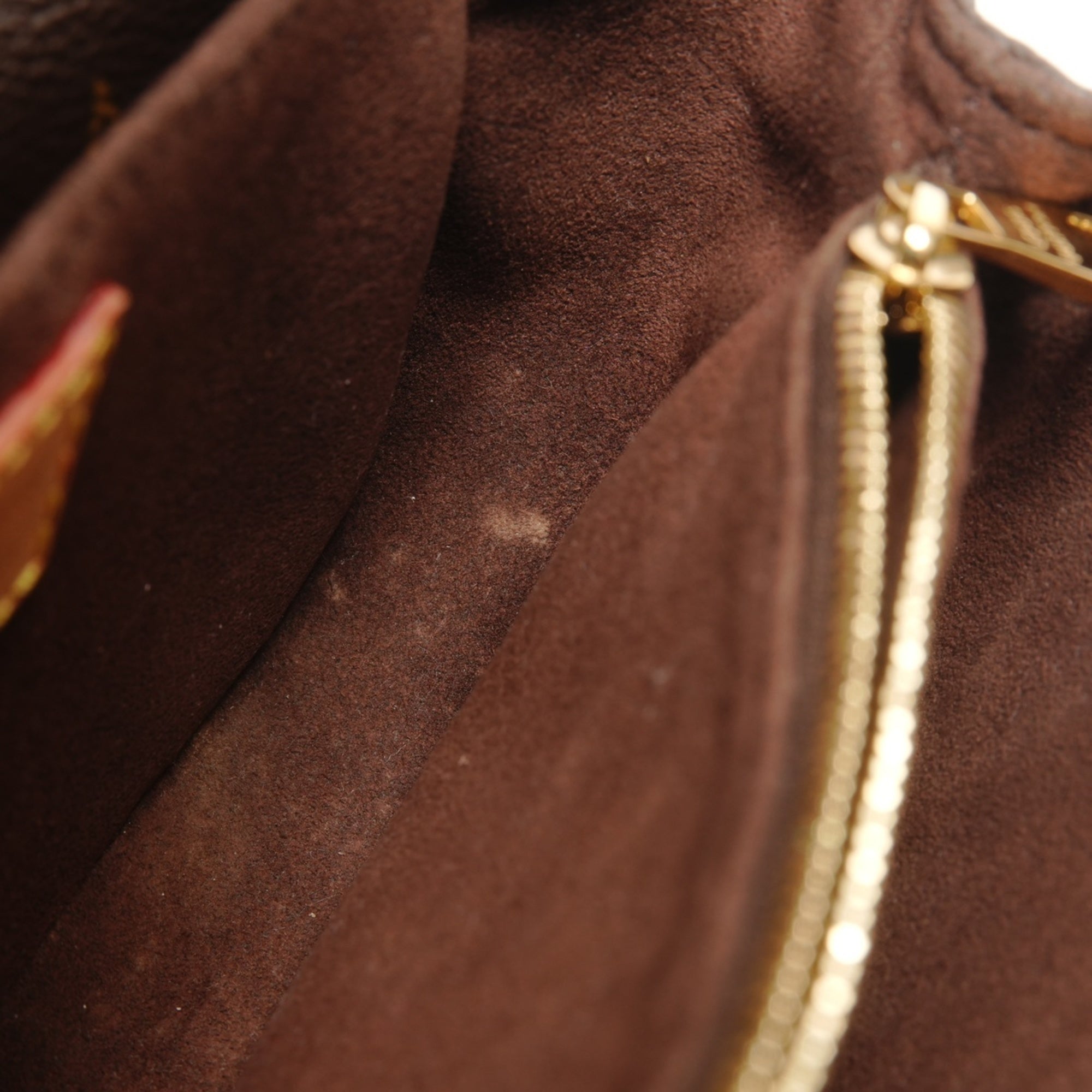 Louis Vuitton Brown Monogram Pochette Shoulder Bag