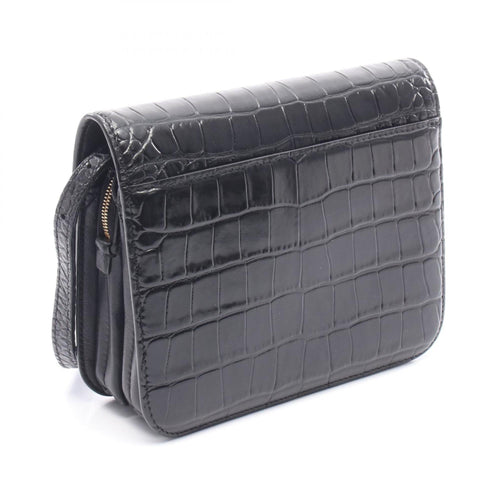 Balenciaga Black Patent Leather Handbag Shoulder