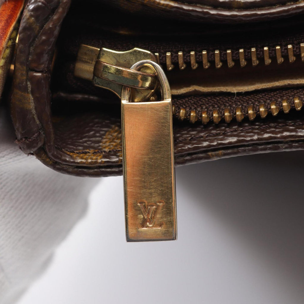 Louis Vuitton Monogram Brown Monogram Leather Shoulder Bag