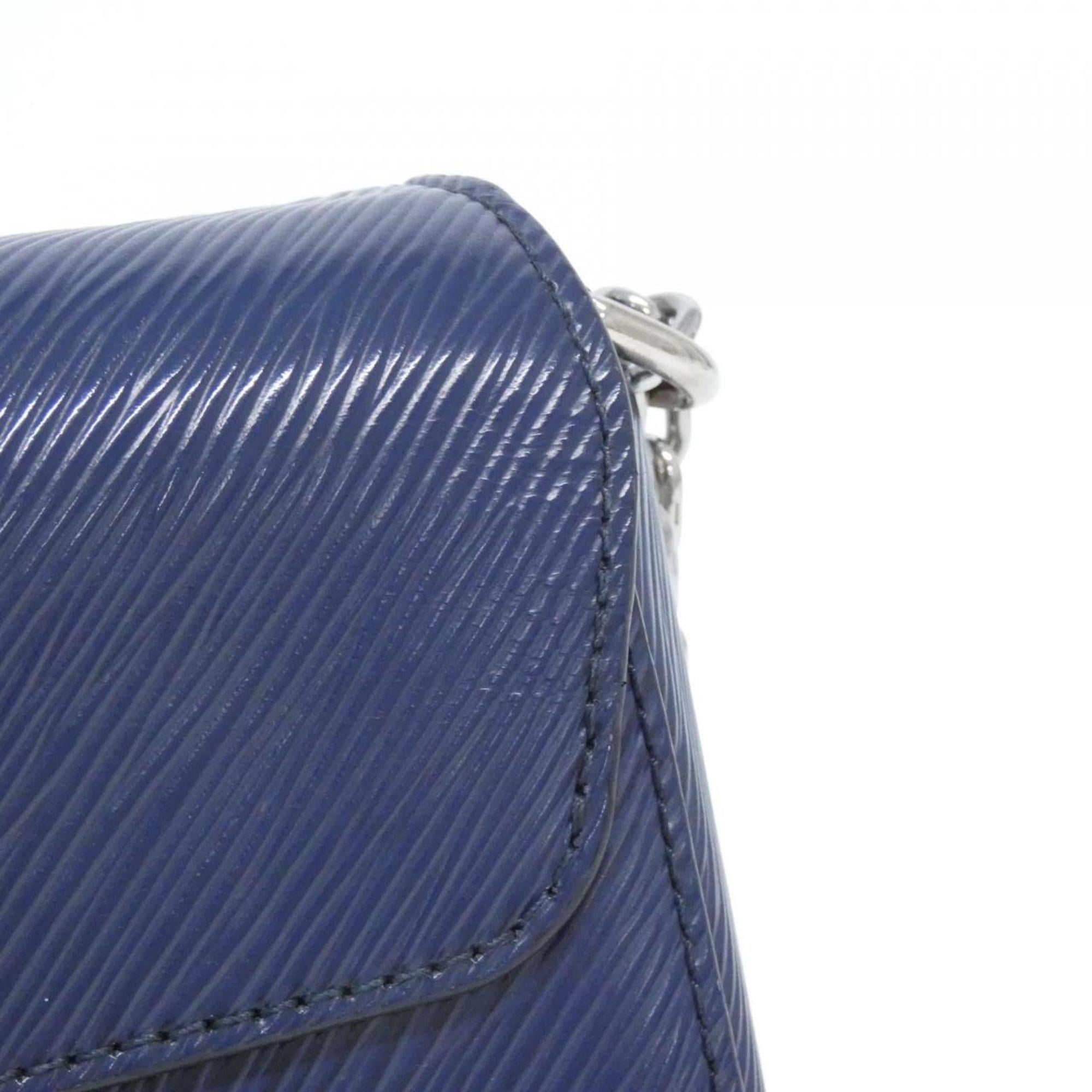 Louis Vuitton Indigo Leather Shoulder Bag