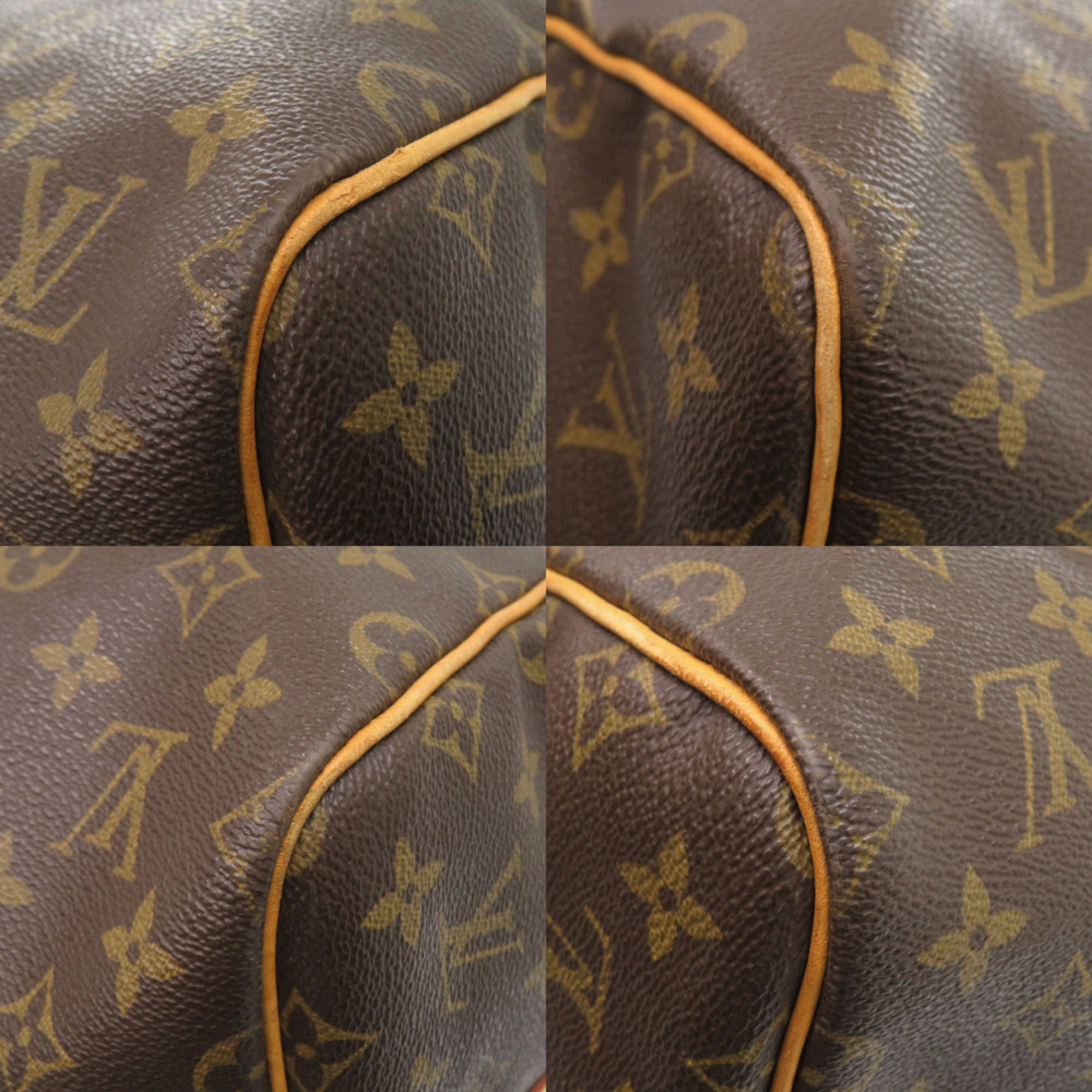 Louis Vuitton Brown Monogram Monogram Boston Bag