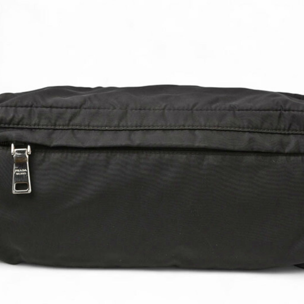 Prada Black Nero Nylon Fanny Pack Pouch