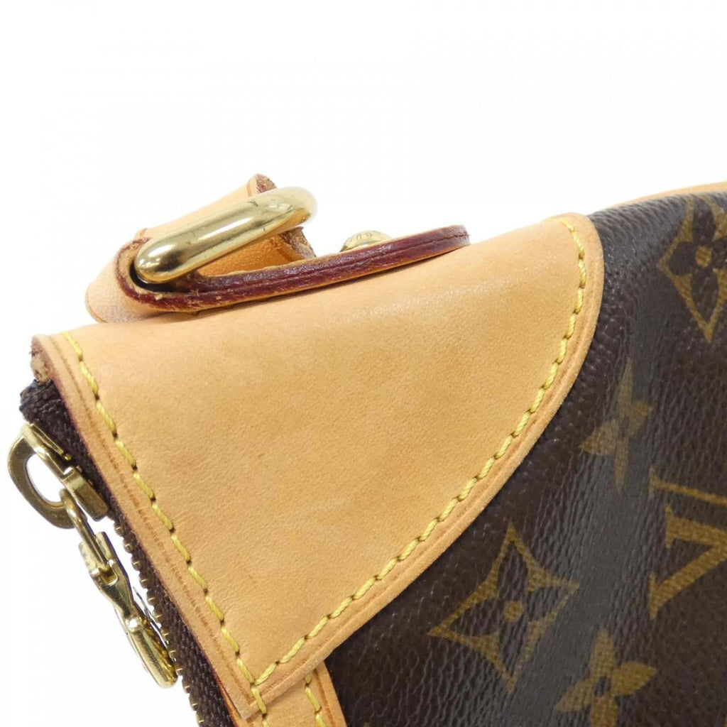Louis Vuitton Marron Coated Canvas Shoulder Bag