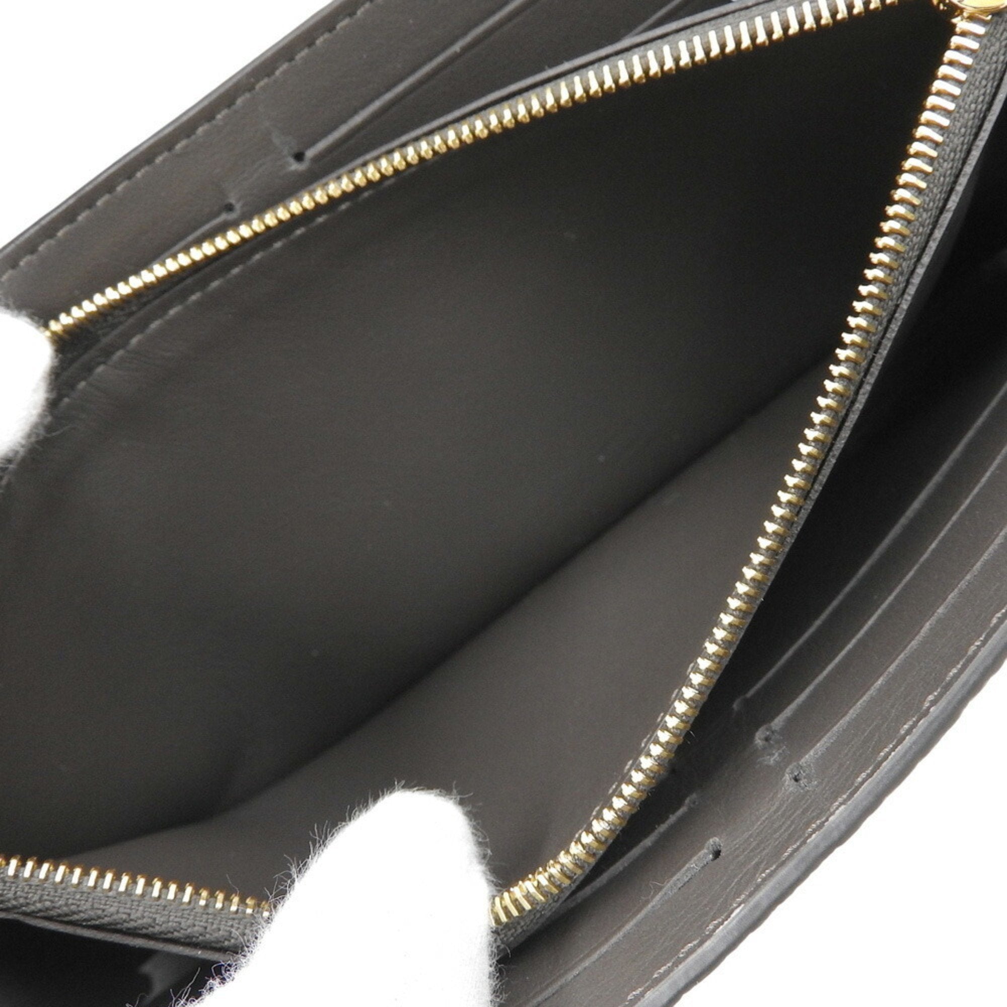 Louis Vuitton Beige Leather Long Wallet