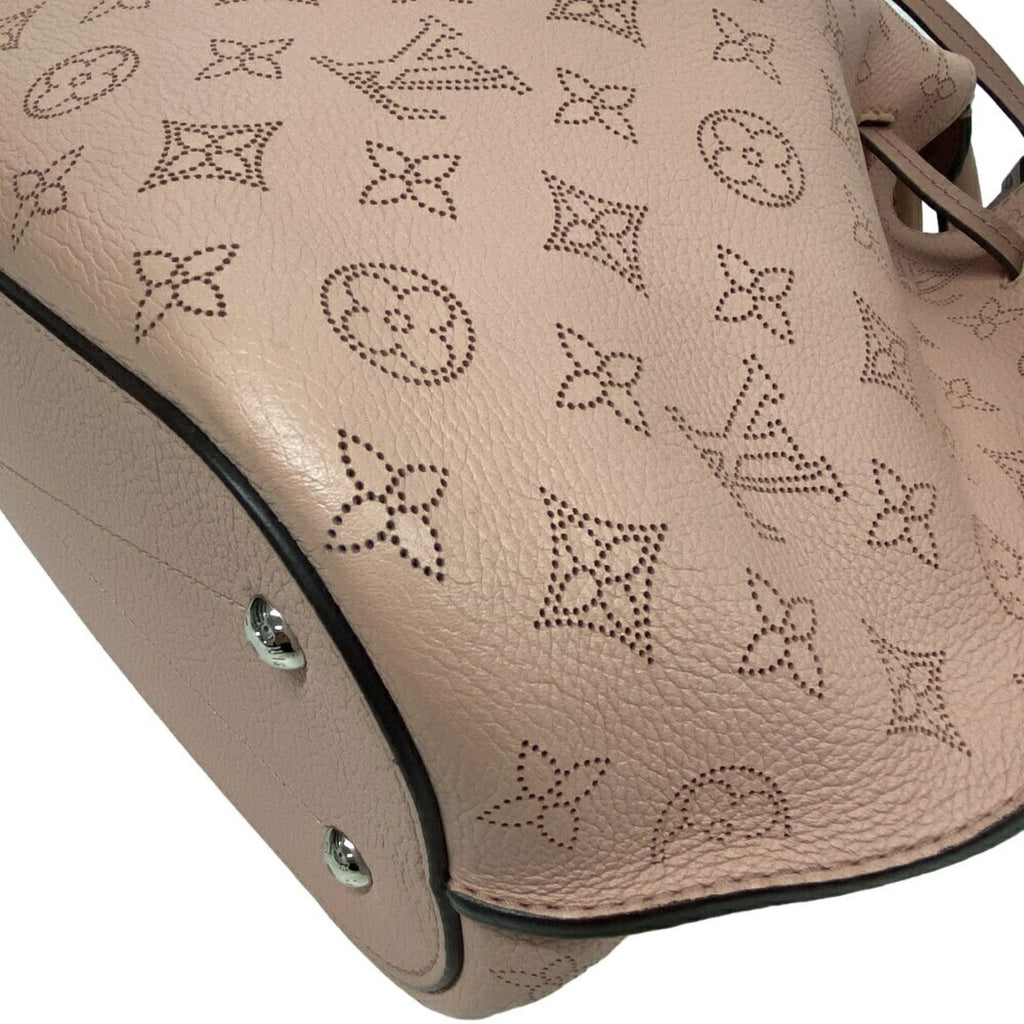 Louis Vuitton Mahina Pink Leather Handbag