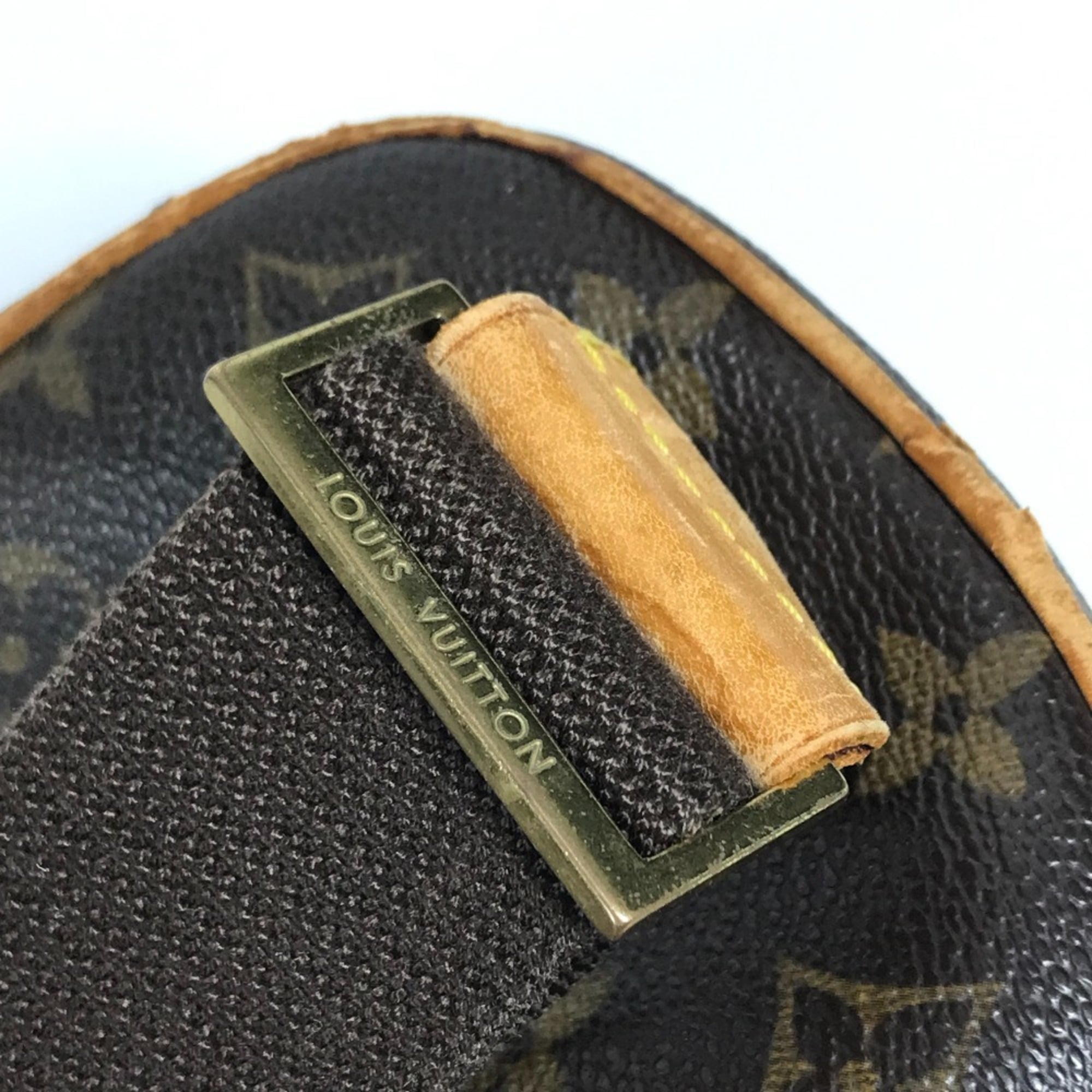 Louis Vuitton Brown Monogram Pochette Shoulder Bag Sling Bag
