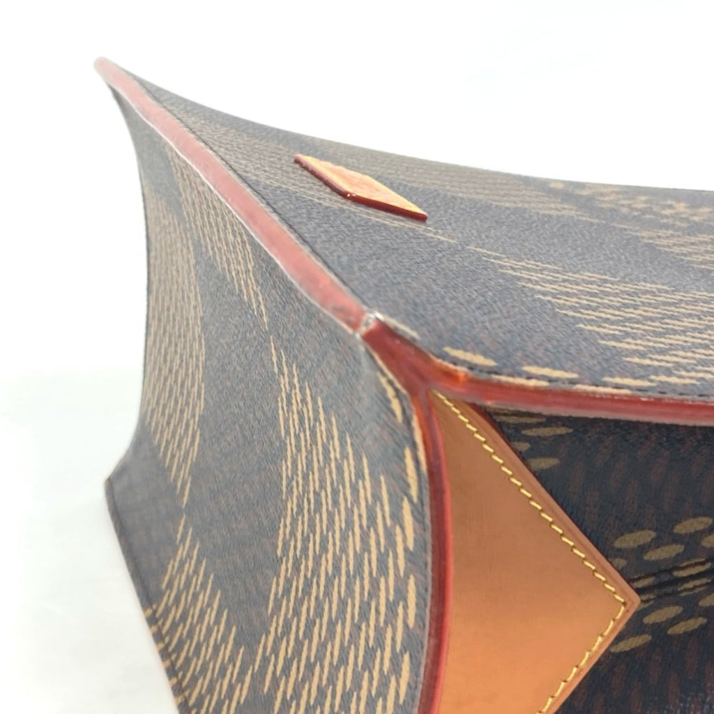 Louis Vuitton Brown Damier Canvas Damier Canvas Shoulder Bag Tote Bag