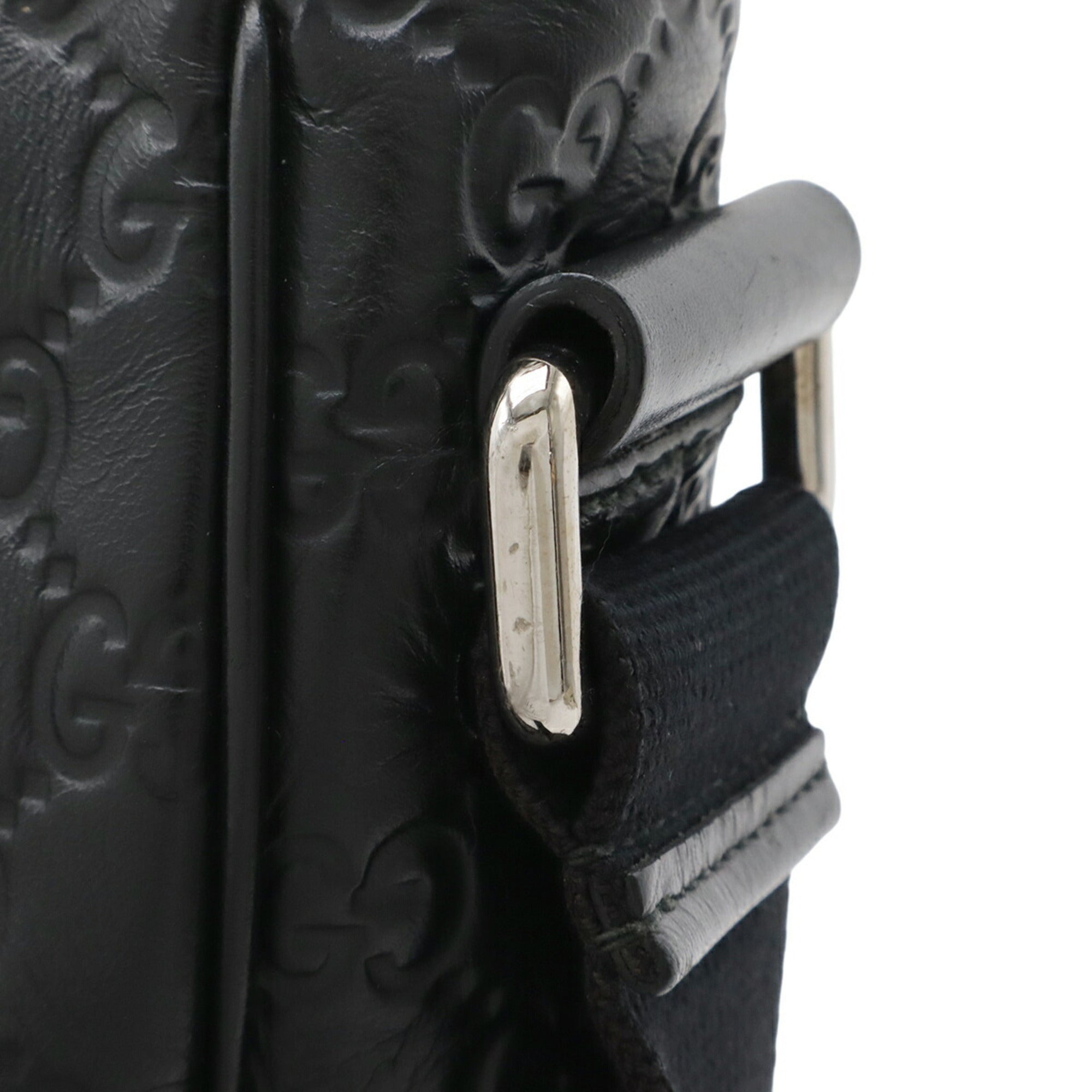 Gucci Black Handbag Shoulder Bag (Pre-Owned)