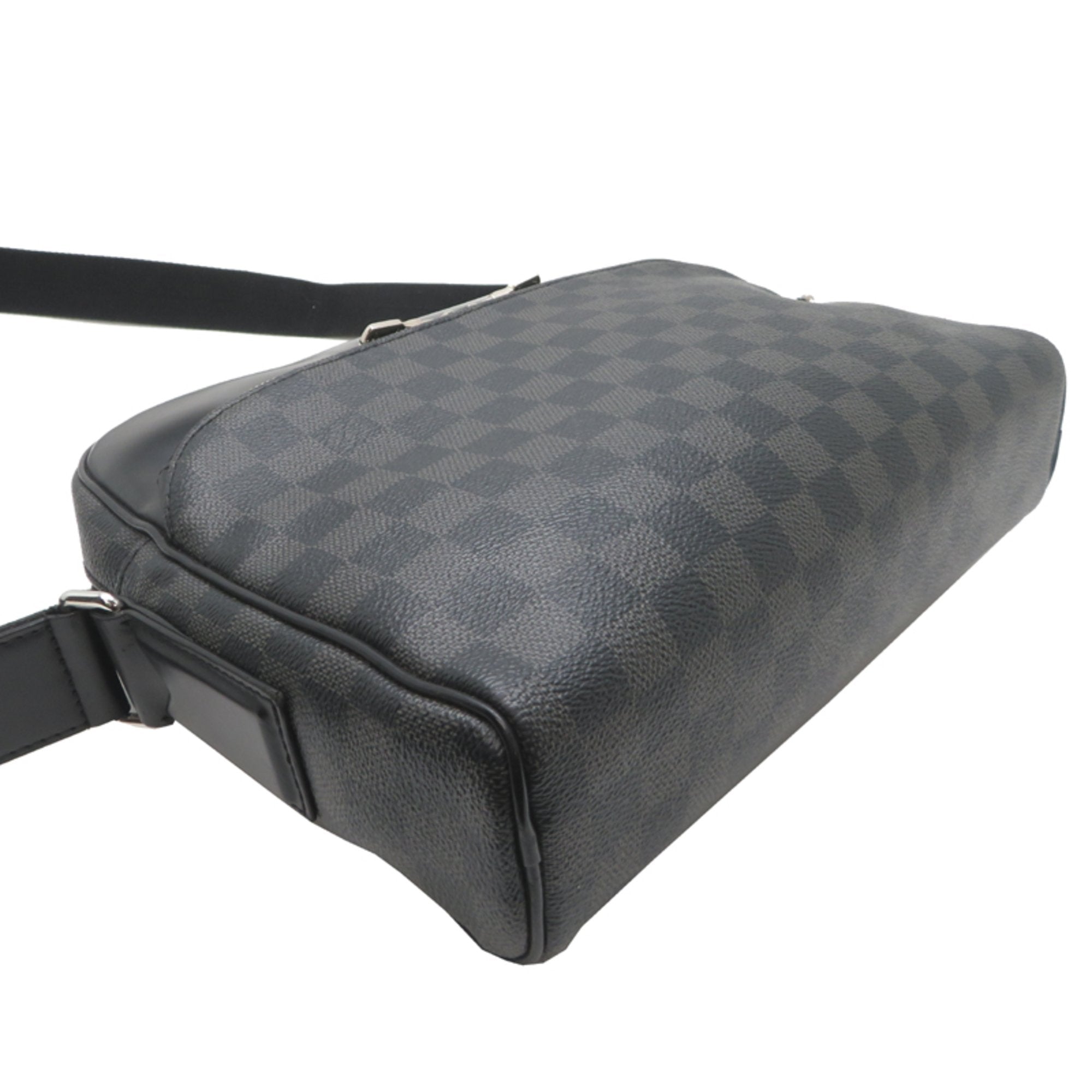 Louis Vuitton Black Damier Graphite Shoulder Bag