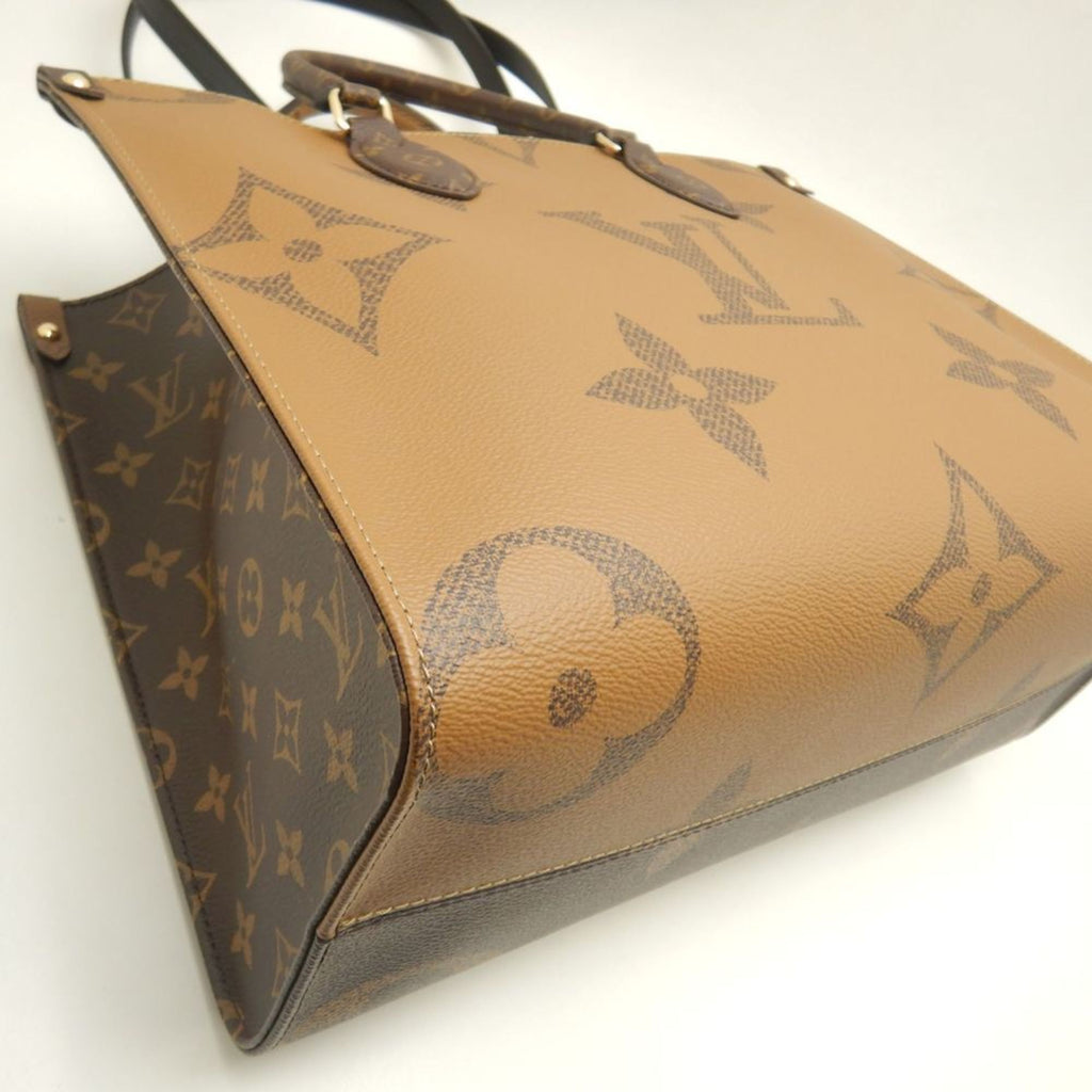 Louis Vuitton Brown Pvc Tote Bag