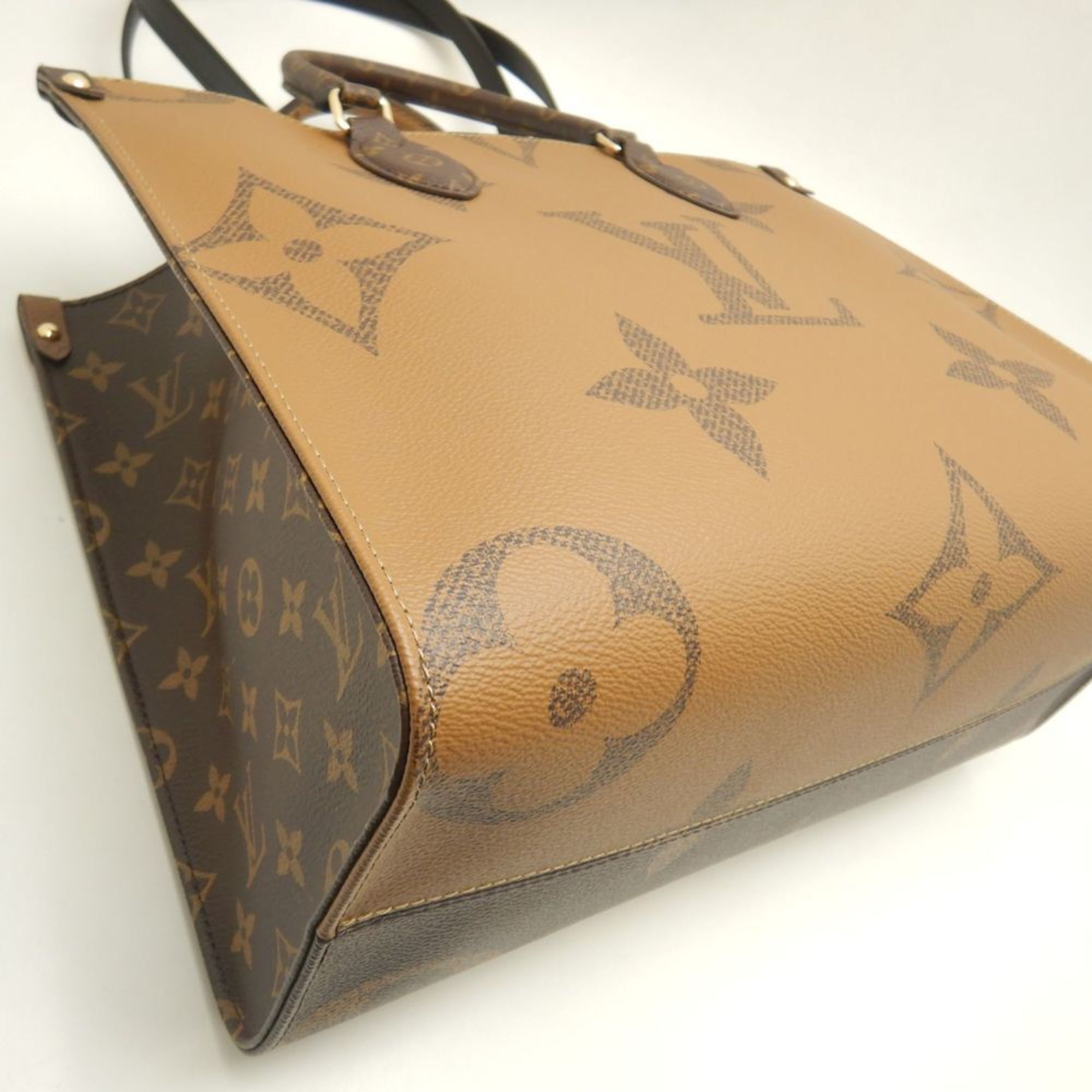 Louis Vuitton Brown Pvc Tote Bag