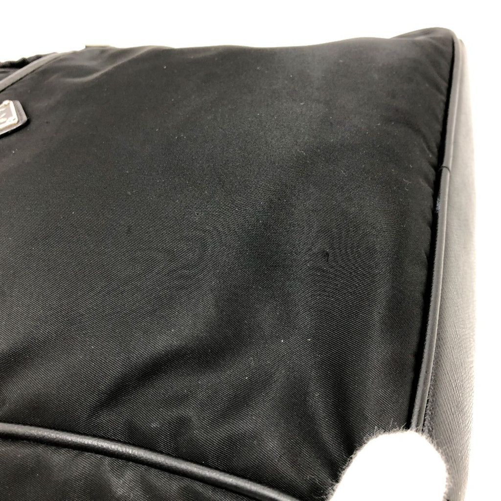 Prada Black Cloth Shoulder Bag