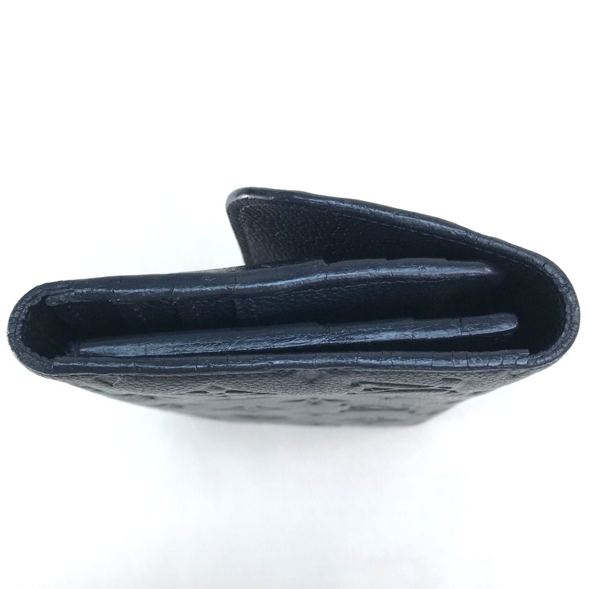 Louis Vuitton Infini Navy Monogram Empreinte Long Wallet