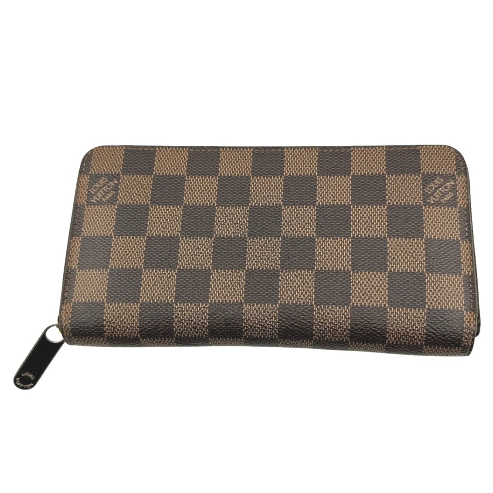 Louis Vuitton Brown Ebene Damier Canvas Long Wallet
