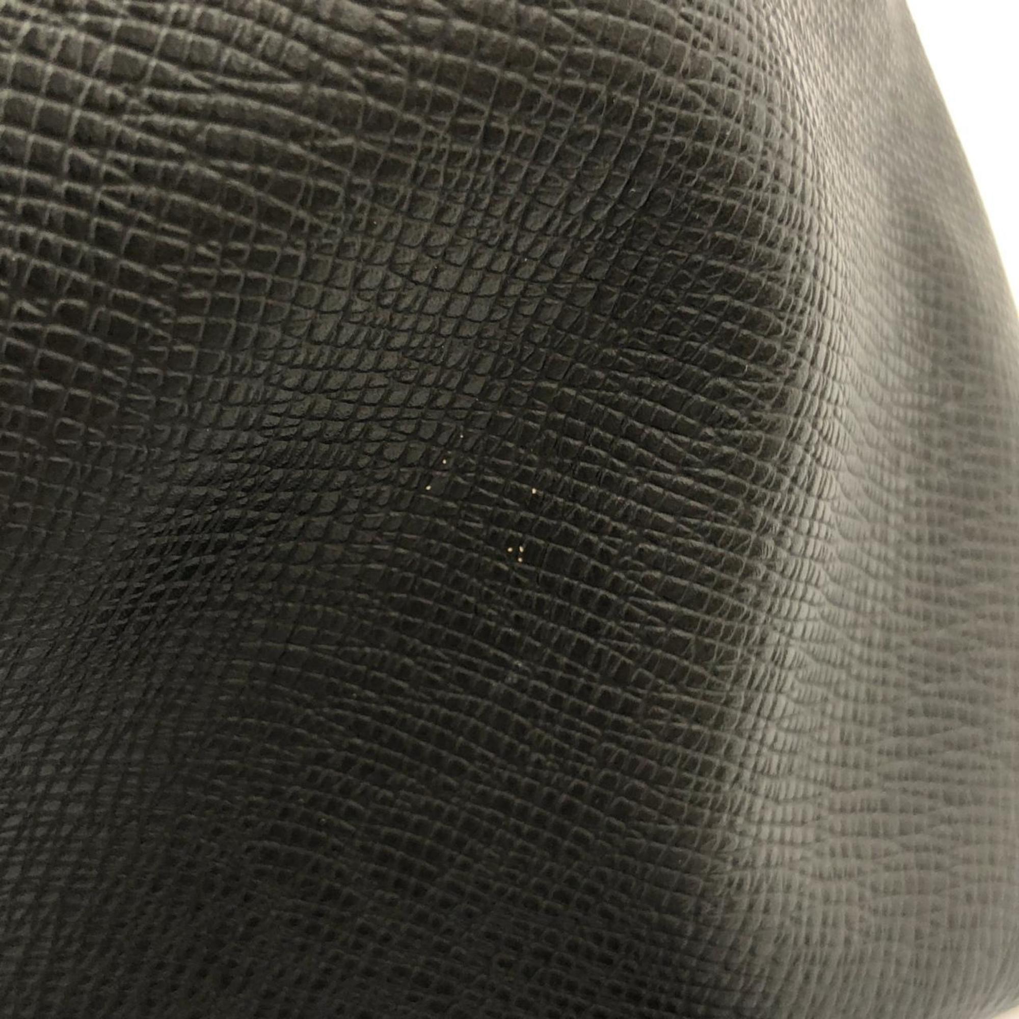 Louis Vuitton Taigarama Black Coated Canvas Leather Backpack