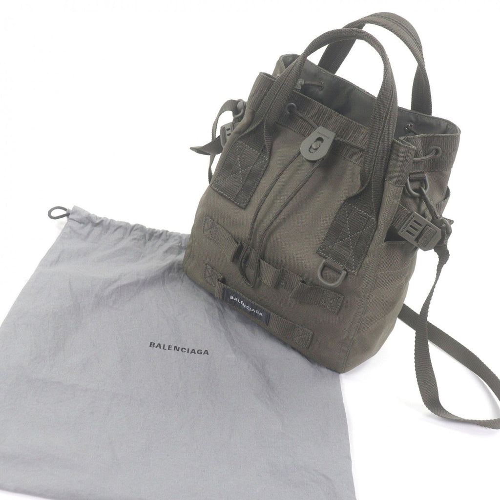 Balenciaga Khaki Polyamide Handbag Shoulder