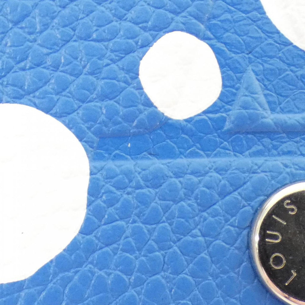 Louis Vuitton Monogram Empreinte Blanc Blue Leather Coin Purse/Coin Case