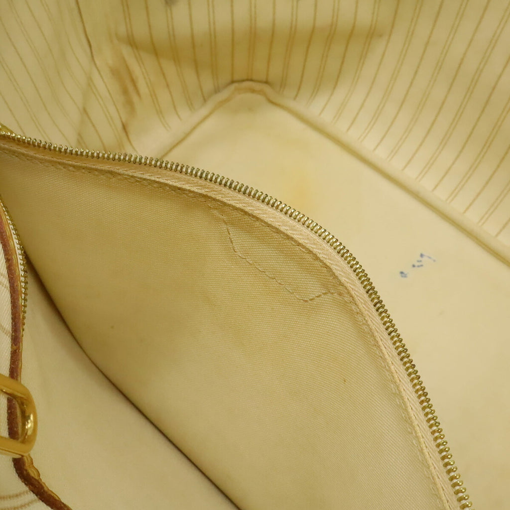 Louis Vuitton Damier Azur Ivory Damier Azur Shoulder Bag Tote Bag