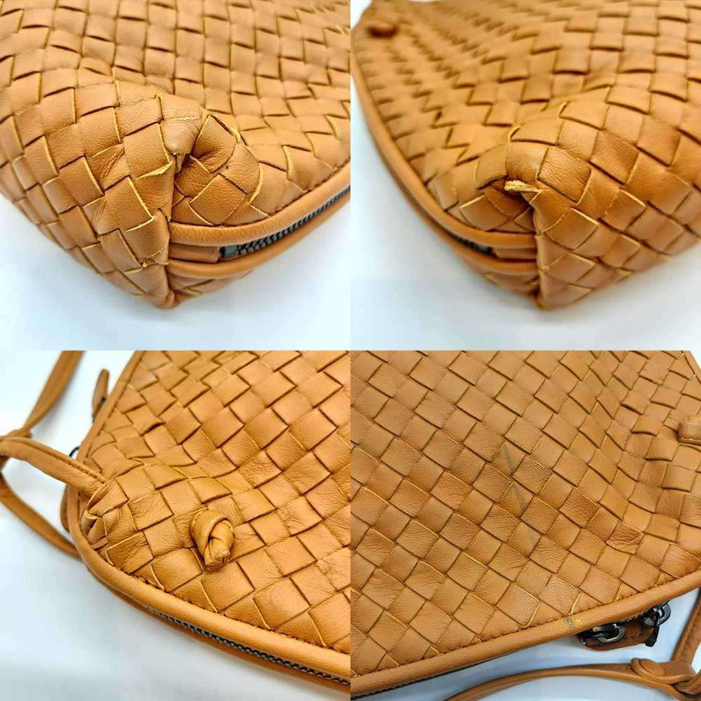 Bottega Veneta Intrecciato Brown Leather Shoulder Bag