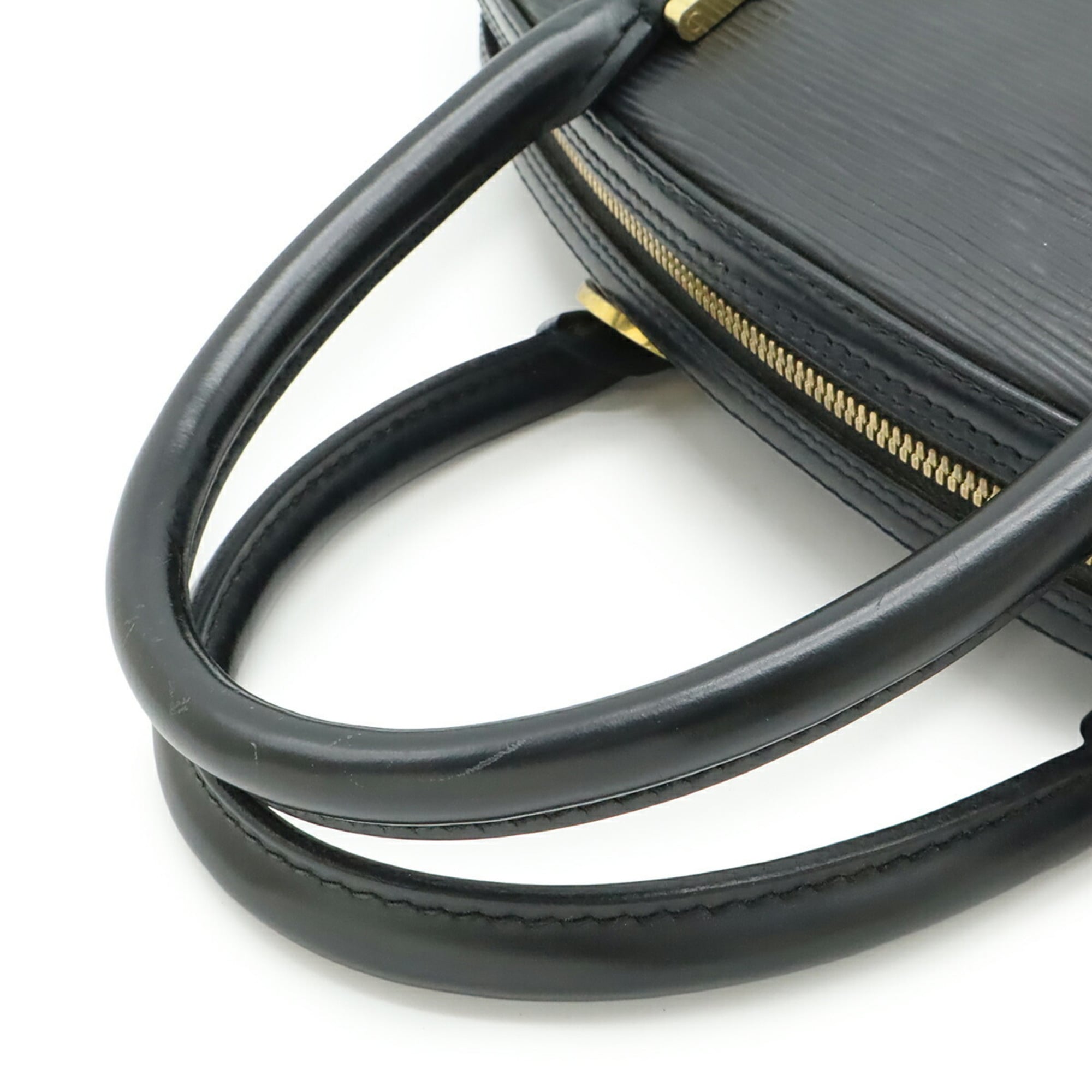 Louis Vuitton Noir Epi Leather Handbag