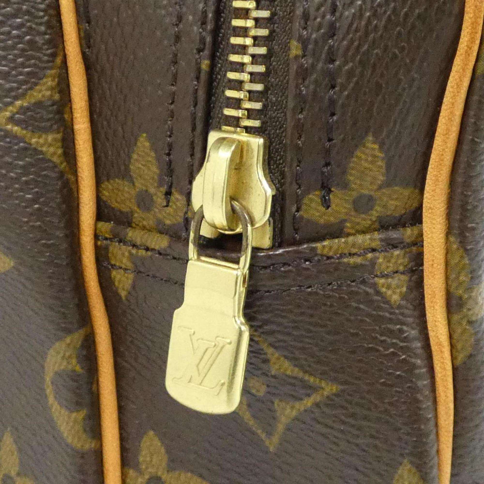 Louis Vuitton Monogram Marron Coated Canvas Shoulder Bag
