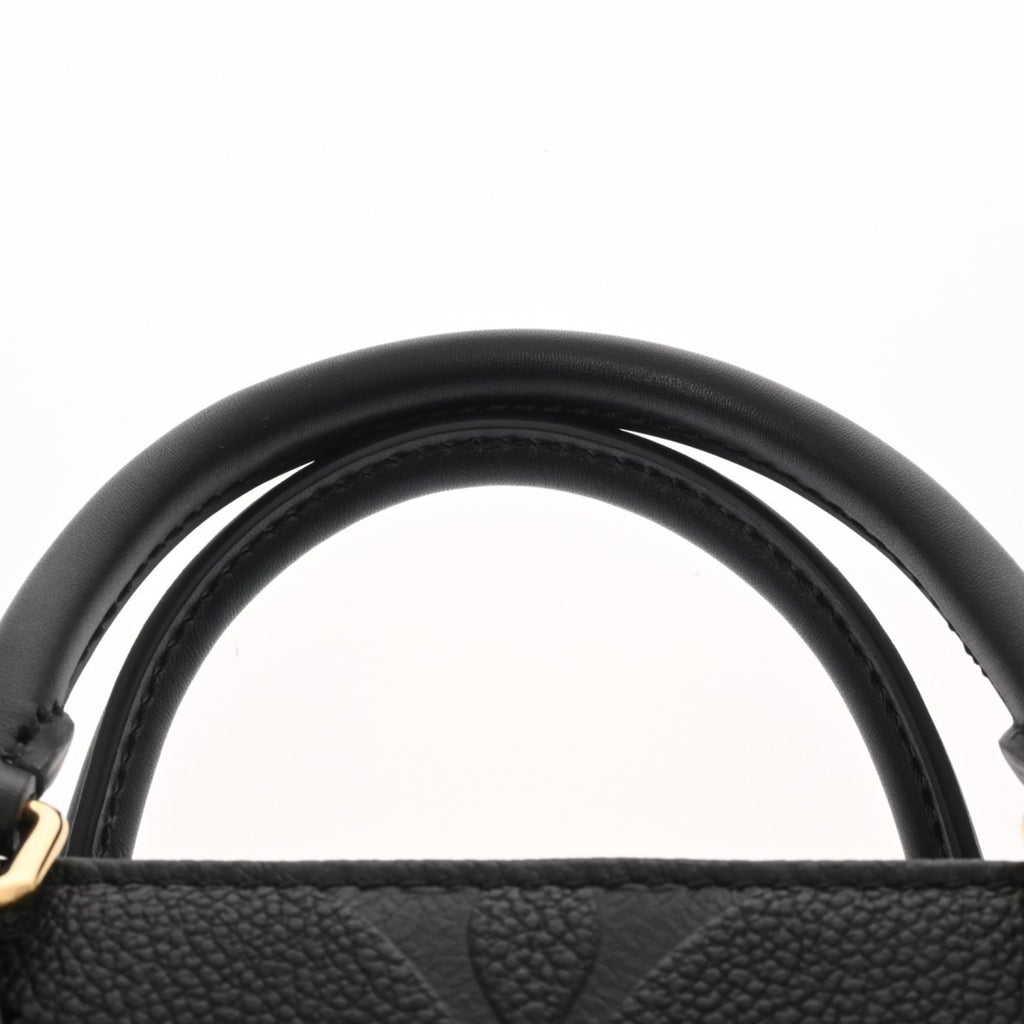 Louis Vuitton Noir Leather Handbag