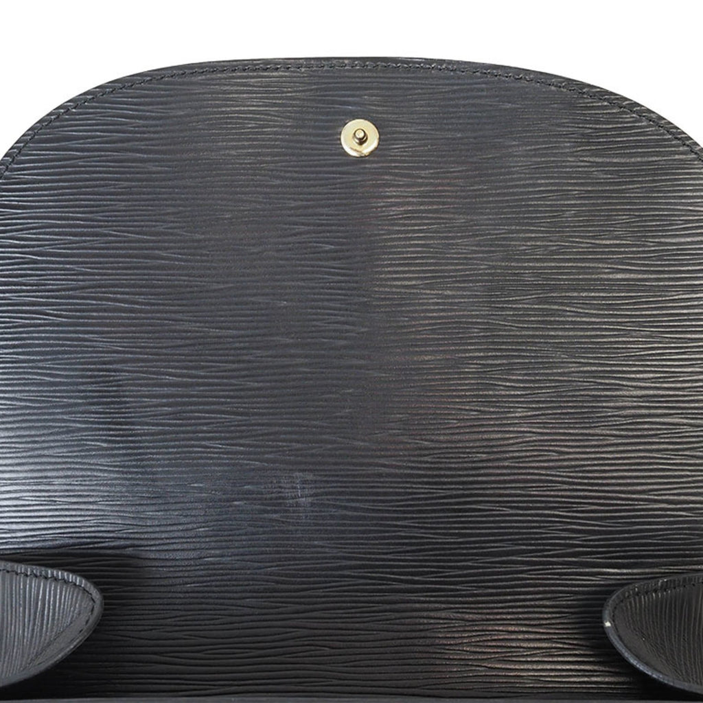 Louis Vuitton Black Epi Leather Pochette Shoulder Bag