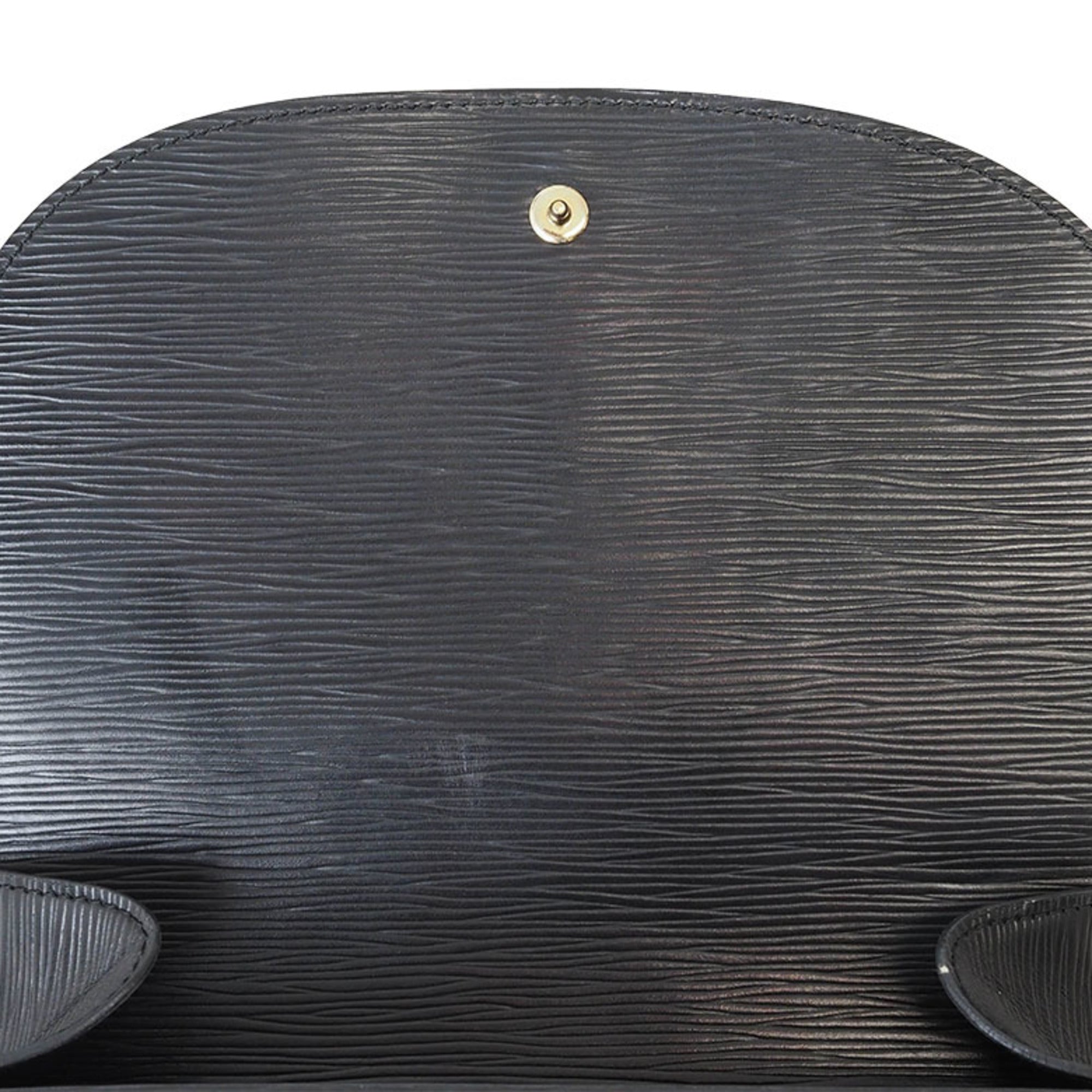 Louis Vuitton Black Epi Leather Pochette Shoulder Bag