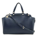 Louis Vuitton Indigo Epi Leather Handbag Shoulder Bag Tote Bag