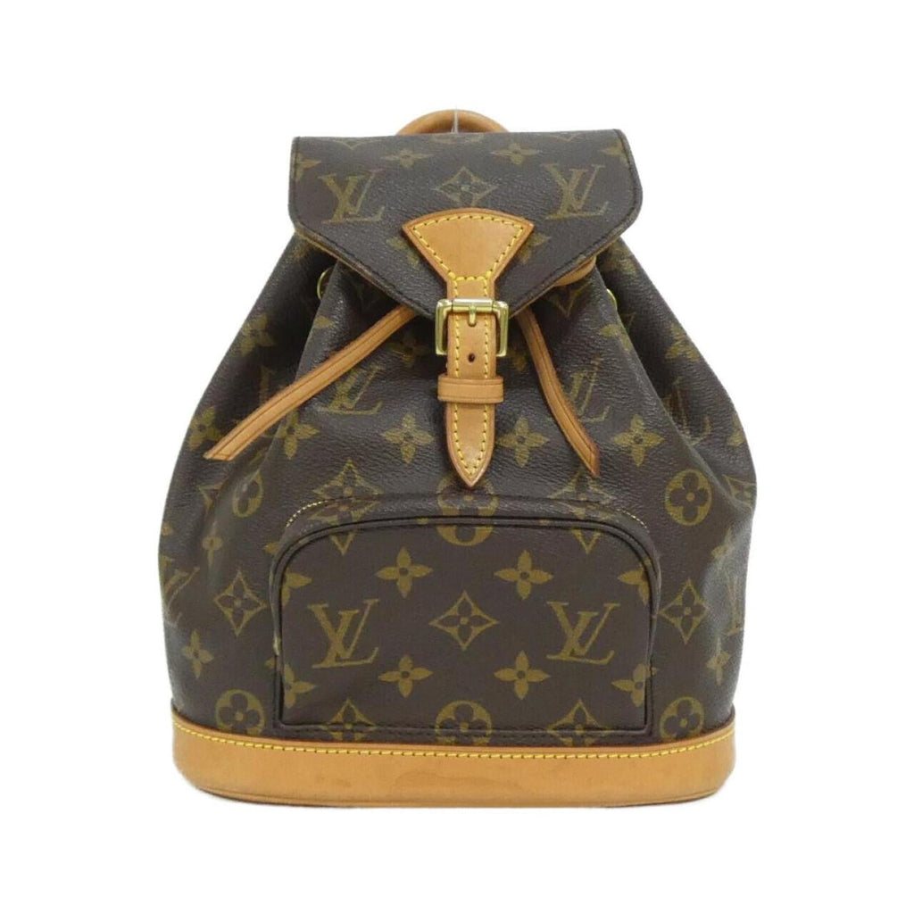 Louis Vuitton Marron Coated Canvas Backpack