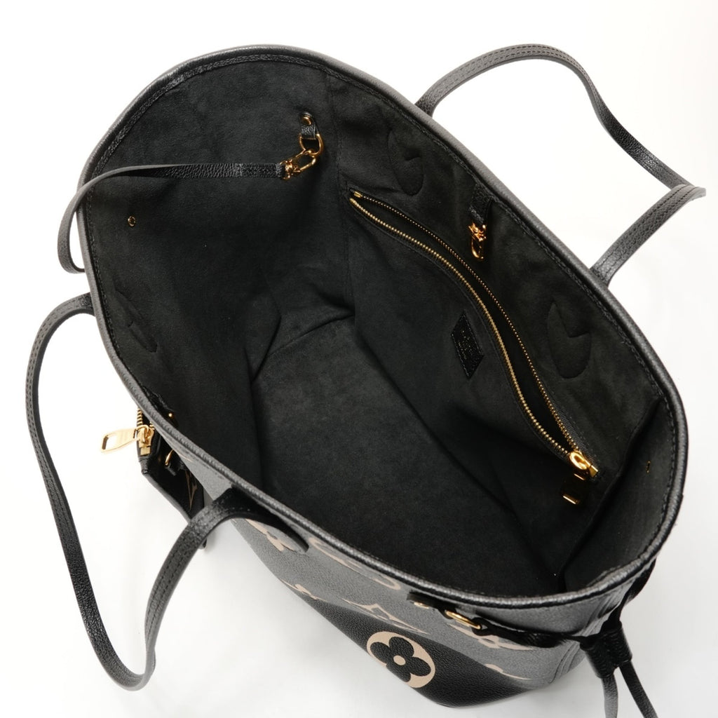 Louis Vuitton Black Monogram Empreinte Tote Bag