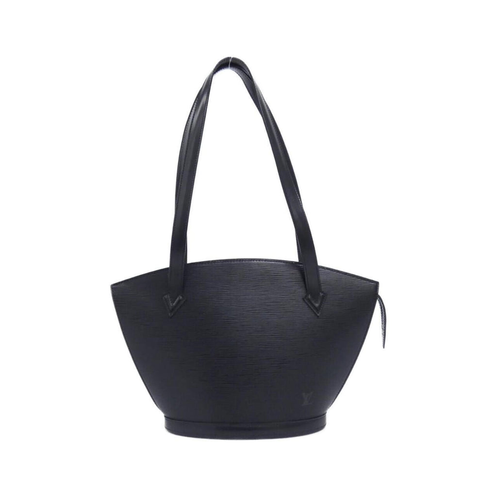 Louis Vuitton Black Leather Shoulder Bag