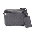 Louis Vuitton Black Gray Monogram Eclipse Shoulder Bag