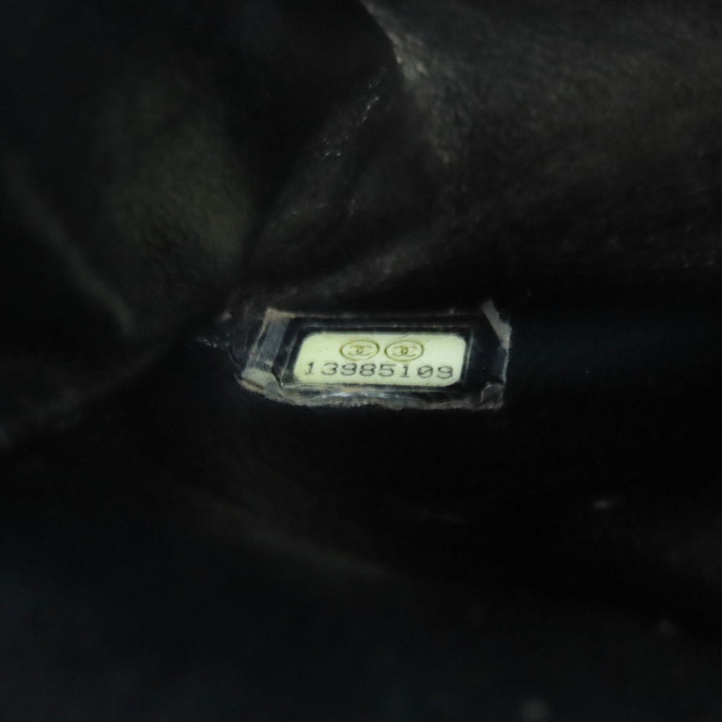 Chanel Black Leather Shoulder Bag