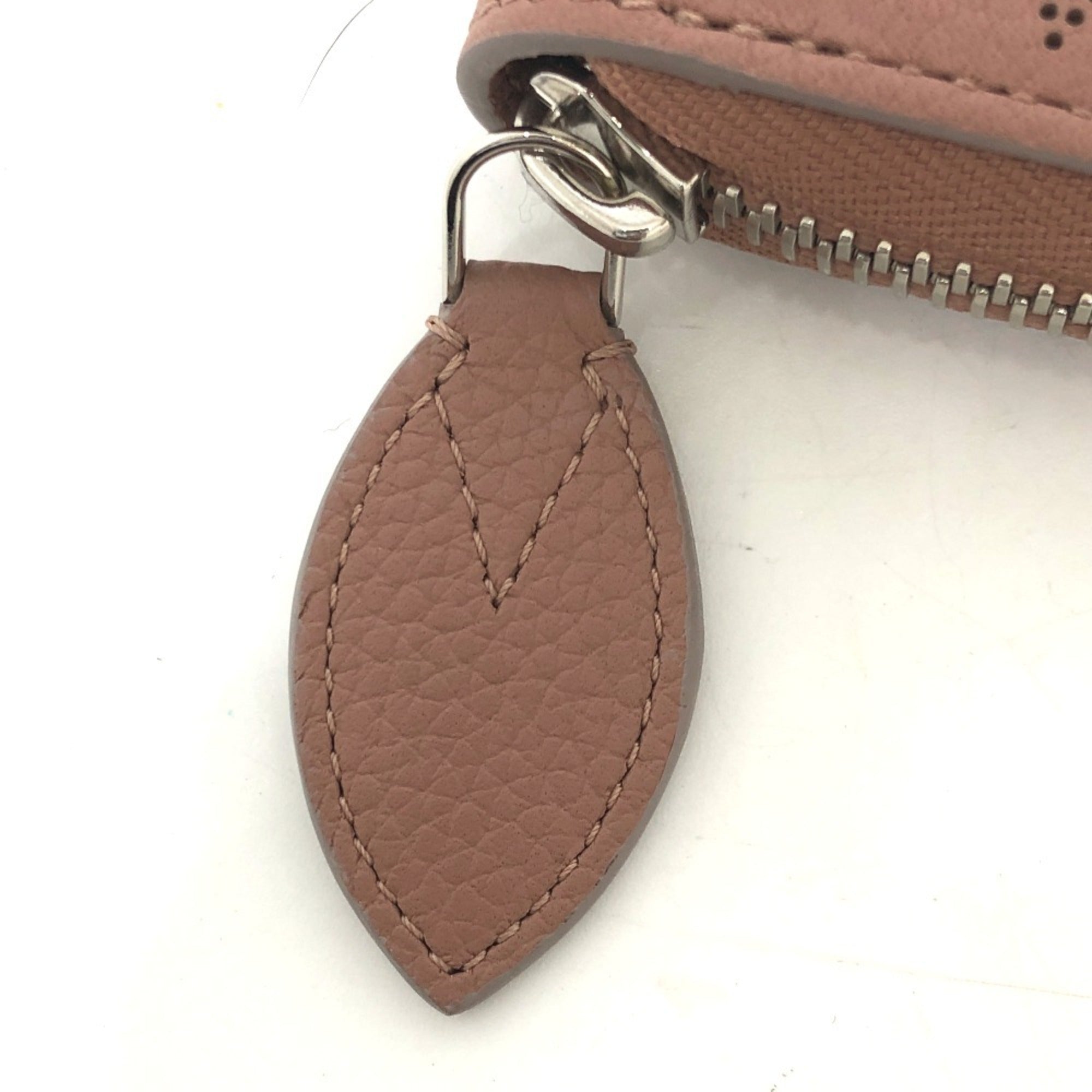Louis Vuitton Mahina Pink Mahina Leather Long Wallet