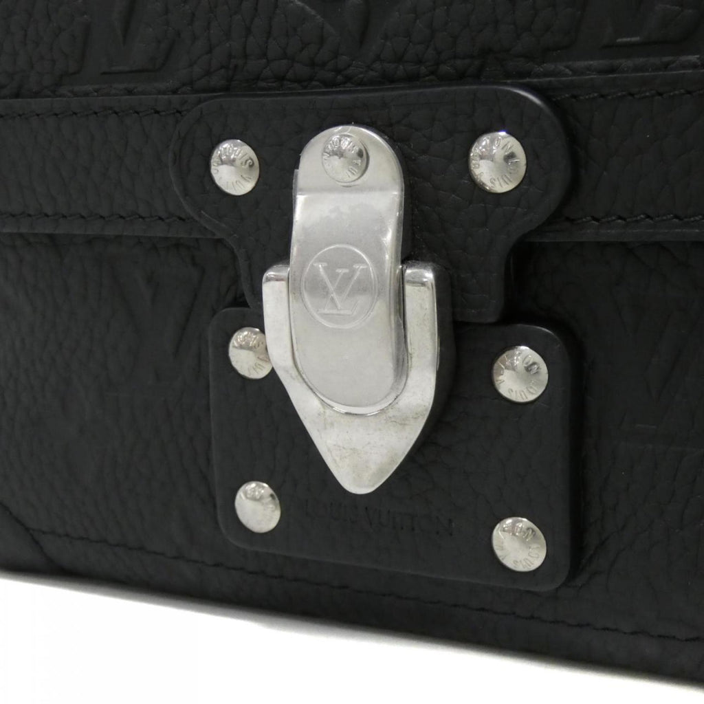Louis Vuitton Black Leather Handbag